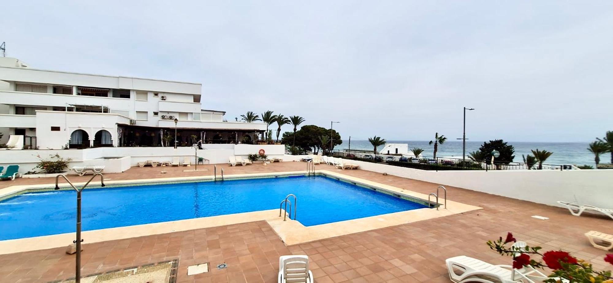 Apartamento Villa Azul, 1ª Linea De Playa Mojácar Esterno foto