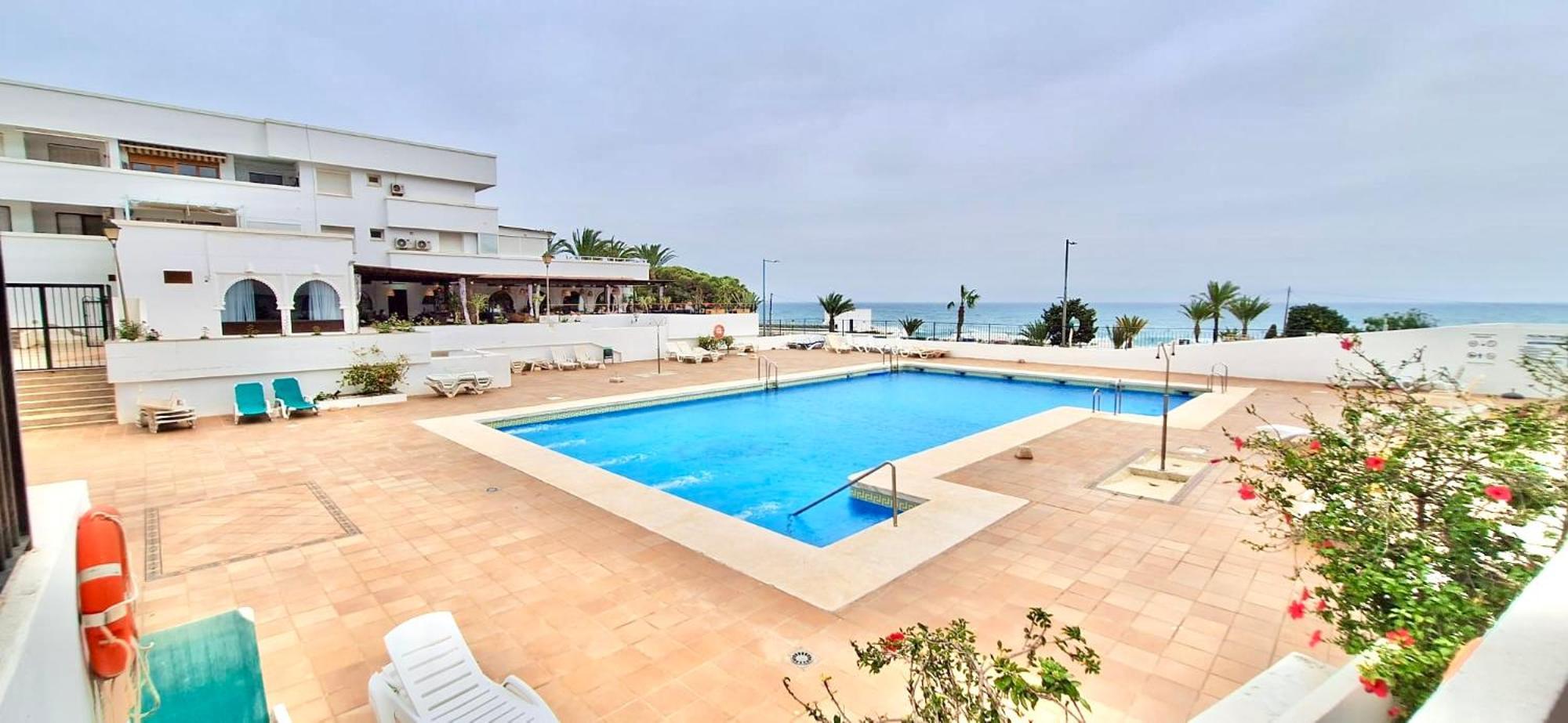 Apartamento Villa Azul, 1ª Linea De Playa Mojácar Esterno foto