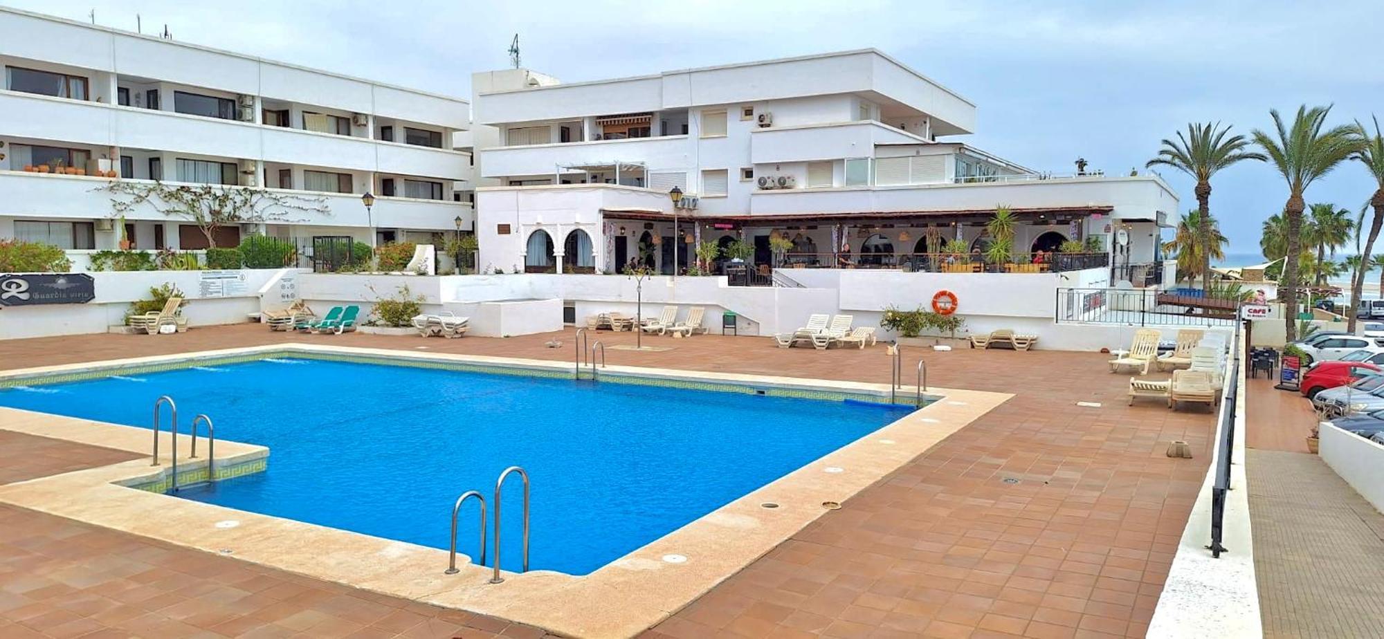 Apartamento Villa Azul, 1ª Linea De Playa Mojácar Esterno foto